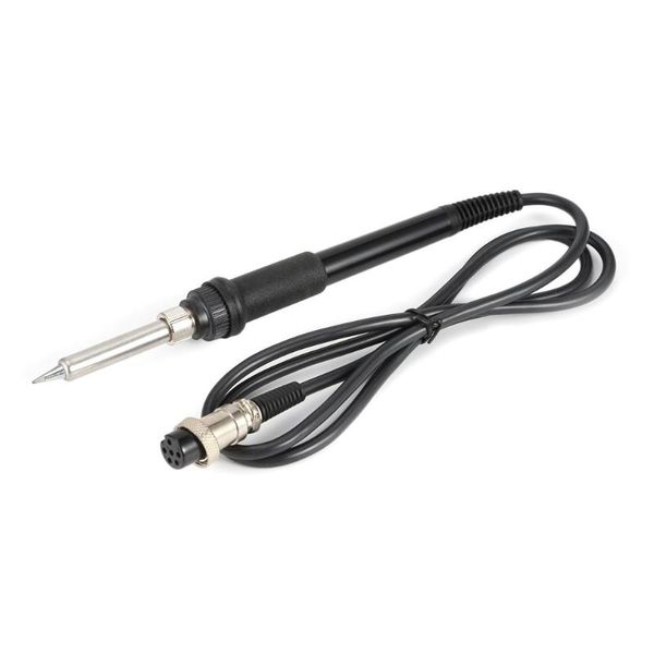 

90w electronic soldering iron heated pvc handle welding tool solder 6 holes rework repairing tool solder pen universa