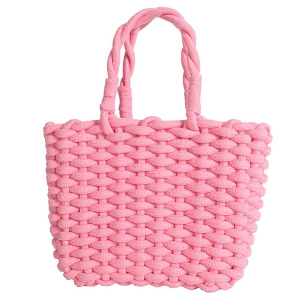 

плеча сумки лето женская сумка женская сумка pink wild woven