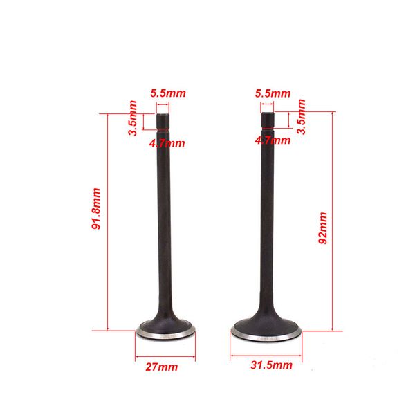 

motorcycle engine valve intake exhaust stem valve oil seal for loncin lovol sb200-l sb 200 200cc atv buggy dirt bike