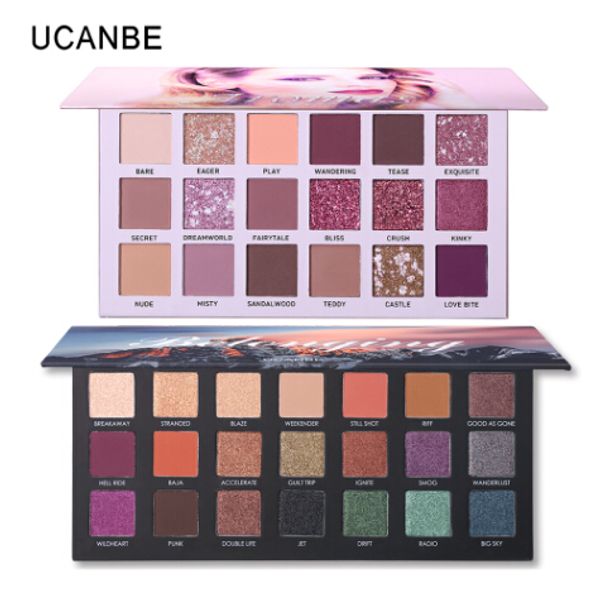 

2pcs/lot selling eye shadow palette makeup set glitter shimmer matte nude pigment smoky eyeshadow cosmetics