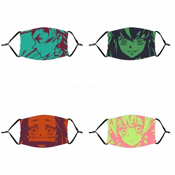 

mask cat gatto wolf outdoor party masks party printing spot cotton mout fa mask detacale animal mask#199, Black