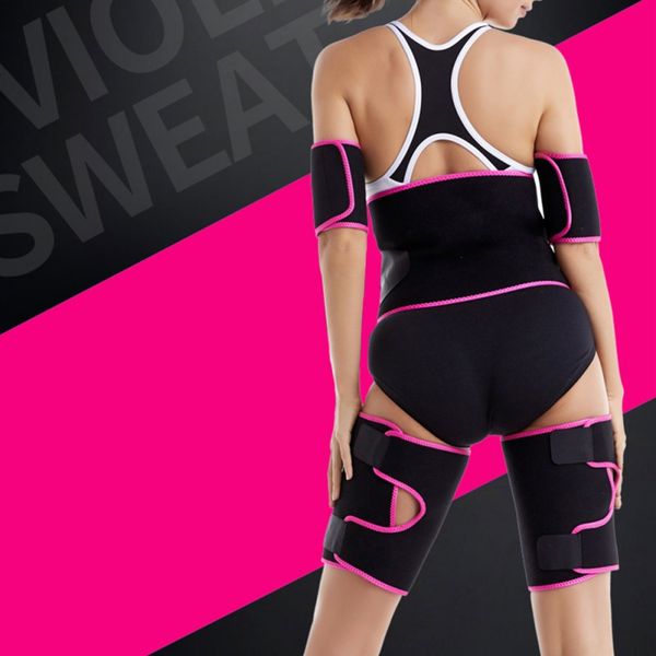 

waist trimmer belt, legs arms trainer weight loss sweat bands fat burner tummy stomach sauna sweat belts sport safe accessories, Black;gray