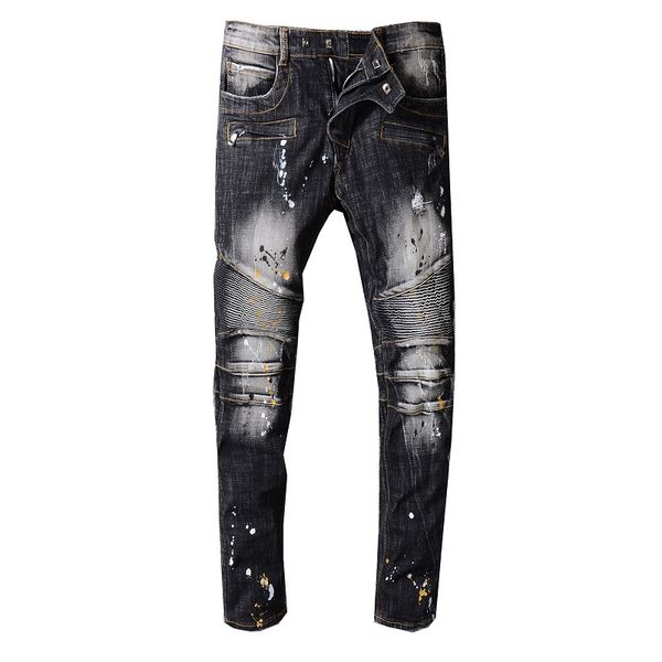 

designer men's jeans lightweight jeans men's brand denim pants new arrival casual solid classic straight denim designer jeans size 29-42