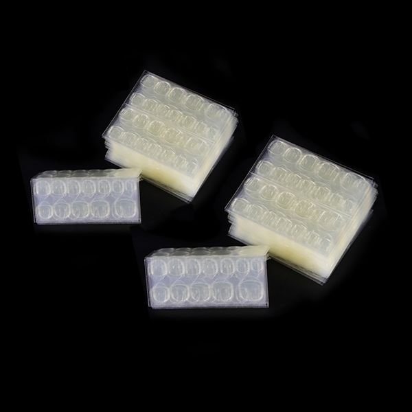

480x clear jelly waterproof nails tapes diy french tips adhesive glue for beads