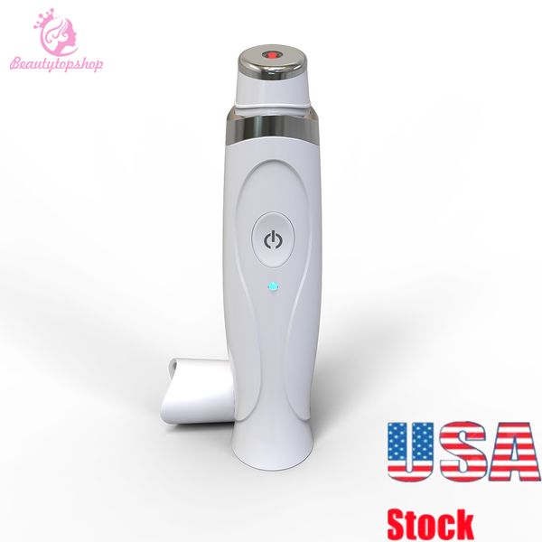 Freeshipping Mini Electric Laser Heat Eye Massagegerät Anti Falten Dark Circle Entfernung Anti-Puffigkeit zu Hause