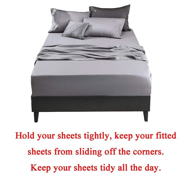 

household corner long adjustable elastic bed sheet holder mattress clip fasteners cover blankets grippers fixing non-slip strap