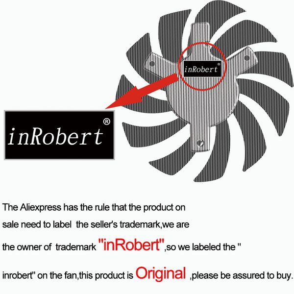 

t128010su 75mm 4pin 12v 0.35a cooling fans graphics video card gigabyte geforce gtx 670 680 570 580 ti cooler fan