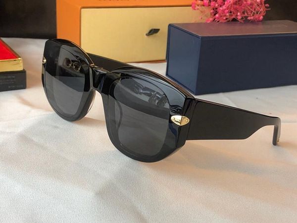 

z1291e дизайнерских солнцезащитных очки для женщин моды cat eye simple uv 400 lens 1291 очков покрытия зеркала объектив цвет покрыла рамку с, White;black