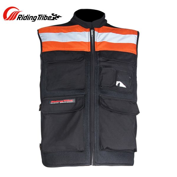 

riding tribe summer motorcycle touring night riding jacket motocross off-road racing vest reflective desgin waistcoat clothing