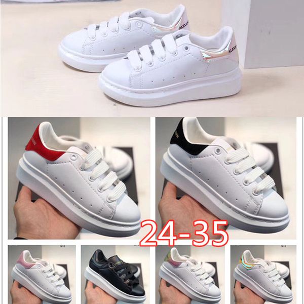 

paris 17fw fashion luxury designer kids mcqueen s shoes triple s 17fw sneakers for spring chaussures navy blue orange daddy24-35