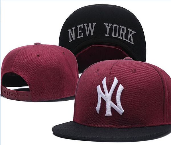 

2019 лучшее качество Snapback Cap Нью-Йорк Регулируемые бейсболки Snapbacks Strapback Высокое кач