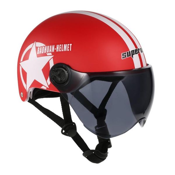 

motorcycle helmet half open face adjustable size gear head helmets motorcycle half helmet