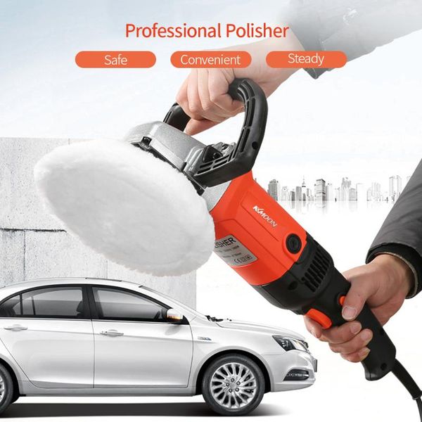 

professional 1400w electric car waxing polisher machine m14 polisher 180mm variable speed marble tile floor polishing tool