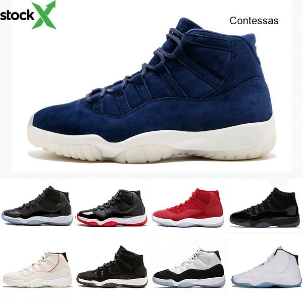 

concord 11 xi 11s jeter men jordon basketball shoes vast grey neutral olive cap and gown space jam women mens sports sneakers 36-47