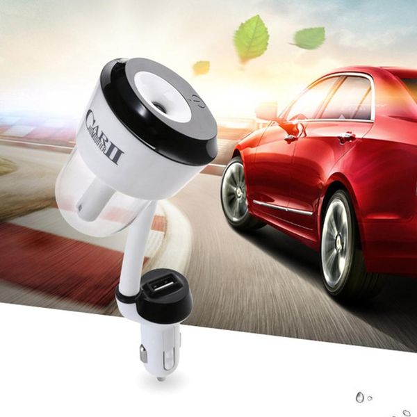 

2019 new high quaity car humidifier aroma purifier car dual usb charger