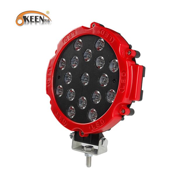 

high power 7inch 51w led work working drive driving light lamp for off road ute 12v 24v 4x4 4wd boat suv truck trailer moto