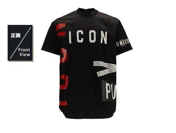 

Men luxe hirt new fa hion de ign men women t hirt hort leeve letter printed 13 d quared2 tee hip hop treetwear men clothing, White;black