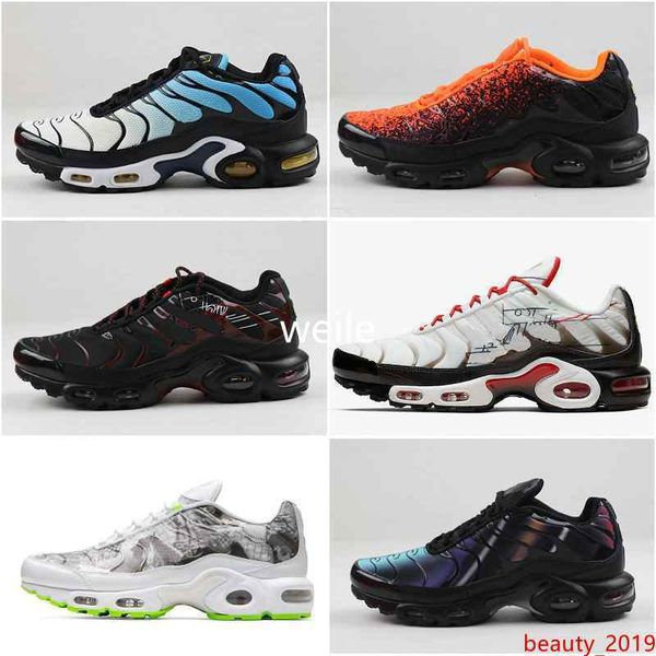 

2020 new colors plus tn ultra se black white blue orange desinger running shoes for men tns sports outdoor trainers sneakers des chaussures