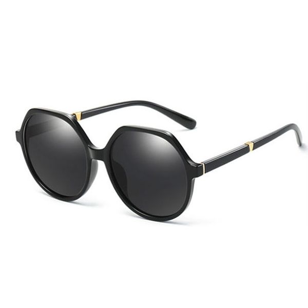 

new hdcrafter women's luxury designer polarized sunglasses elegant large anti-uv sunglasses female hd anti-glare trend glasses to send, White;black