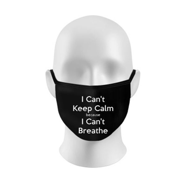 

ship multicolors i cant breathe face masks washable masks summer out door sport riding masks fashion designer letter mask for adults #704