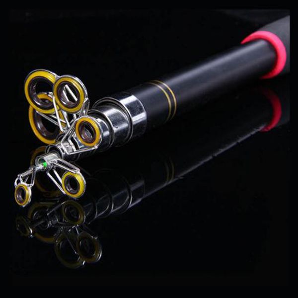 

2.1, 2.4, 2.7, 3.0, 3.6m, portable fiberglass fishing rod spinning fast