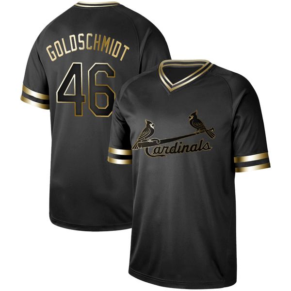 

Mens St. Louis Black Gold 4 Yadier Molina 46 Paul Goldschmidt 13 Matt Carpenter 39 Miles Mikolas 43 Dakota Hudson Cardinals Baseball Jerseys