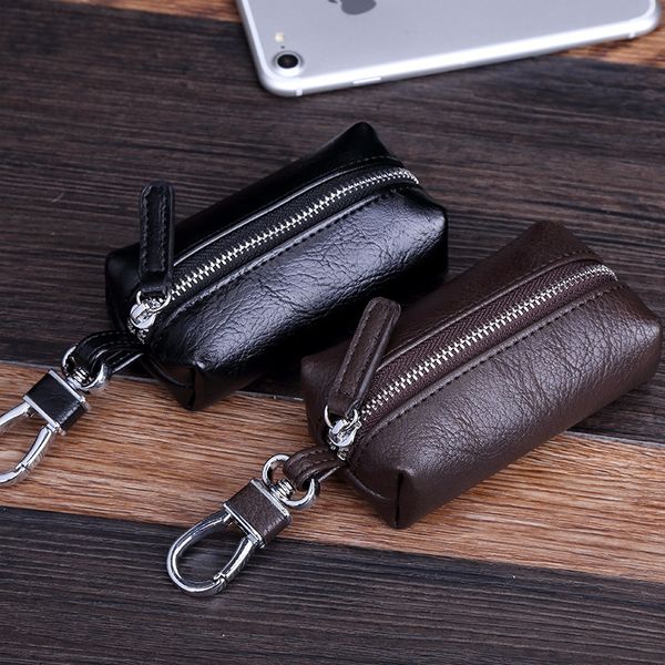 

car men's business pu key case small key case leather mini bag coin purse small bag