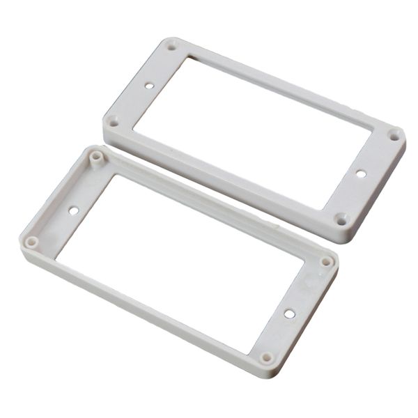 

2 pieces curved humbucker frame pickup mounting rings for neck&bridge pickups