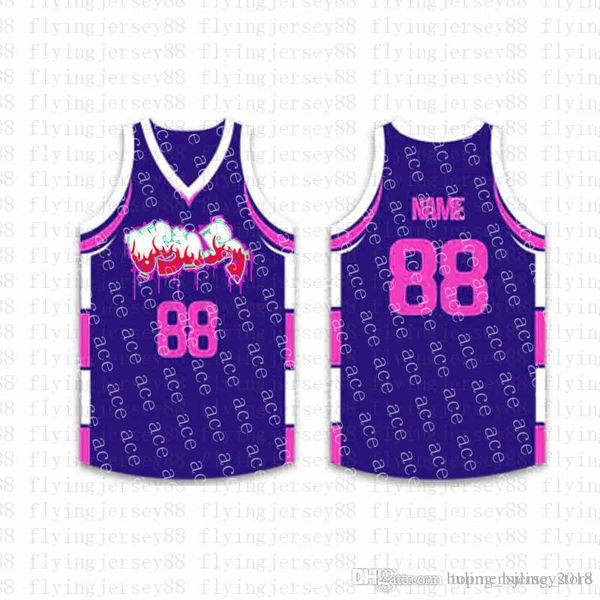 

Top Custom Basketball Jerseys Mens Embroidery Logos Jersey Free Shipping Cheap wholesale Any name any number Size S-XXL ojd7