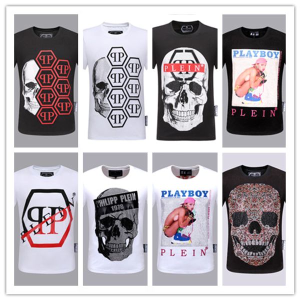 

summer street wear europe paris fashion men big broken hole cotton tshirt casual women tee t-shirt m-3xl, White;black