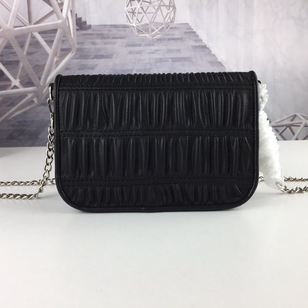 

new fashion luxury designer ladies handbag messenger bag fold leather cowhide flip handbag purse messenger bags 20cm