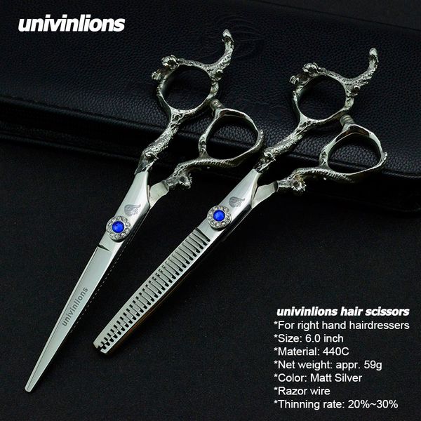 6 0 Hair Cutting Thinning Scissors Barbers Hair Shears Kit Janpan