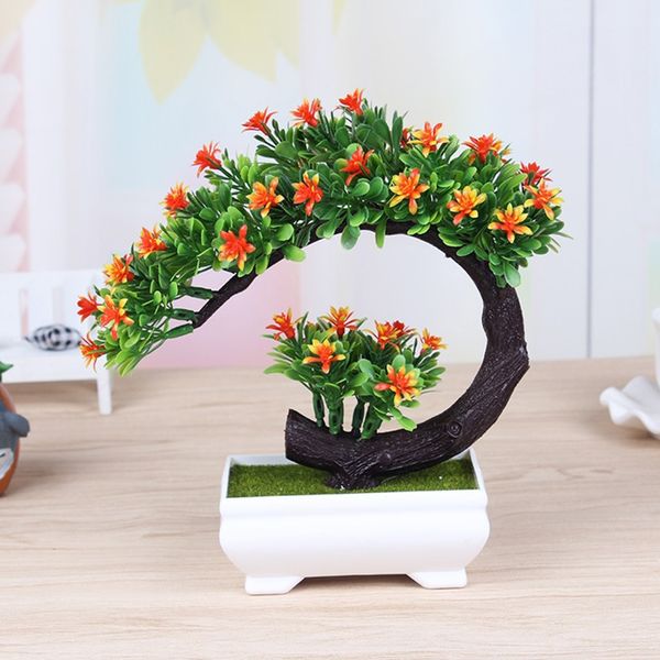 

моделирование дерево горшечные растения малый бонсай домашний настольный искусственные растения цветы декор для цветочных творческий подарок