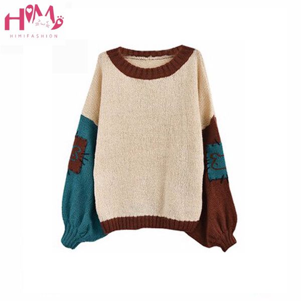 

original design mori girls' autumn flashlight pocket sweater autumn winter student style pre course sweatshirt, Black