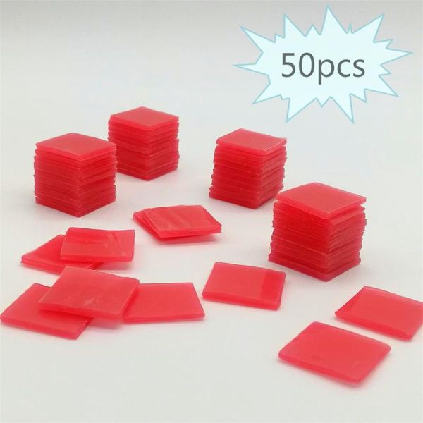 

50pcs new round pink diamond painting tool clay glue mud diamond embroidery tool glue for square round accessories xs diy, Black