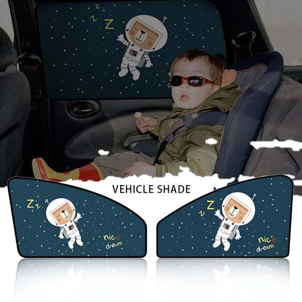 

car magnetic sunshade curtain cartoon sunscreen insulation sunshade car sun visor side window visor