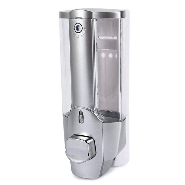 

350ml Wall Mount Shower Bath Soap Shampoo Dispenser with a Lock for Bathroom