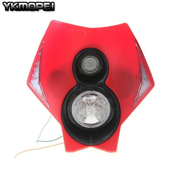 

motorcycle headlight fit for cr80r/85r crf150/230/250/450 cr125/250 sl230 xr230/ motard dirt bike off road
