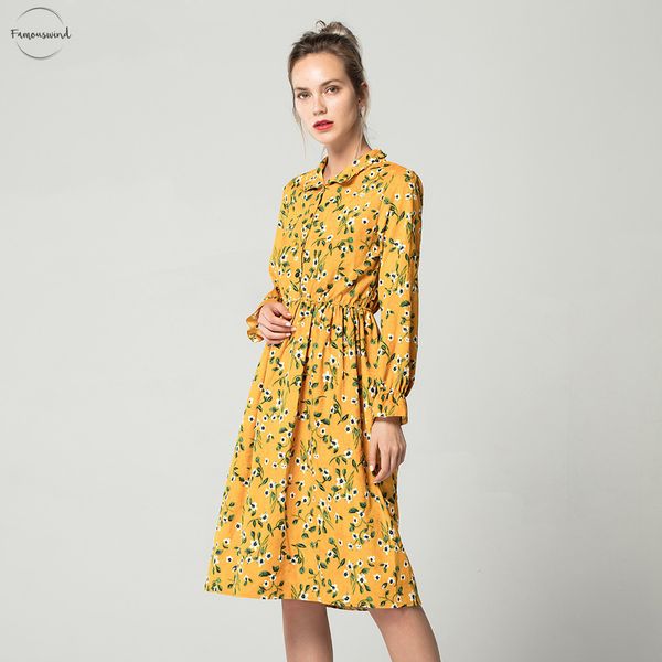 

вельвет платья высокого эластичный пояс vintage платье стиль линии женщины полный рукава цветочный печати плед тонкий ficusrong, Black;gray