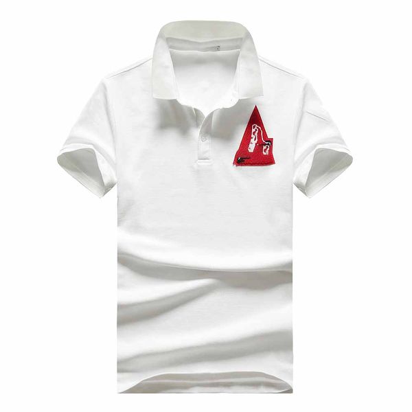 

бренд мужчины 2020-х годов рубашки поло случайные моды диких воздуха обувь высокого качества частный заказ платформы прилив бренд рубашки по, White;black