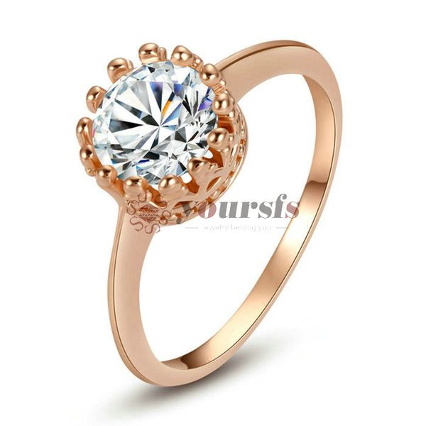 

yoursfs 18k позолоеннй женка мода мђли-кого один бѬиллиановое коло мо е, Golden;silver