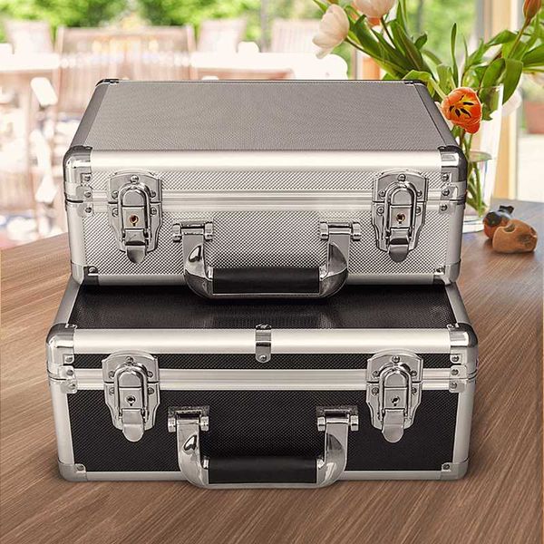 

protactive tool box case tools professional aluminum with lock key size xl