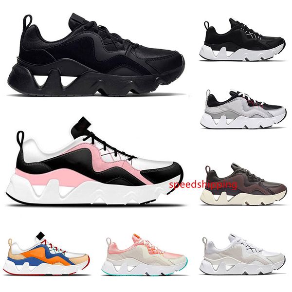 

ryz 365 fashion womens brand lightweight soft running sneakers triple black white pink racers mens designer shoes trainers
