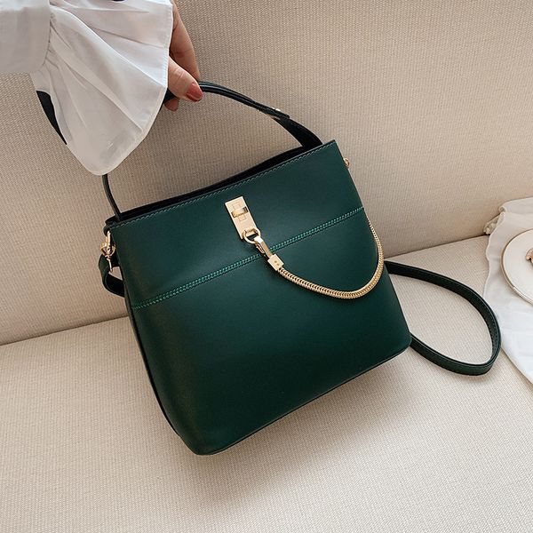 

female bag 2020 new bucket hand bag exquisite handbags fashion mass shoulder
