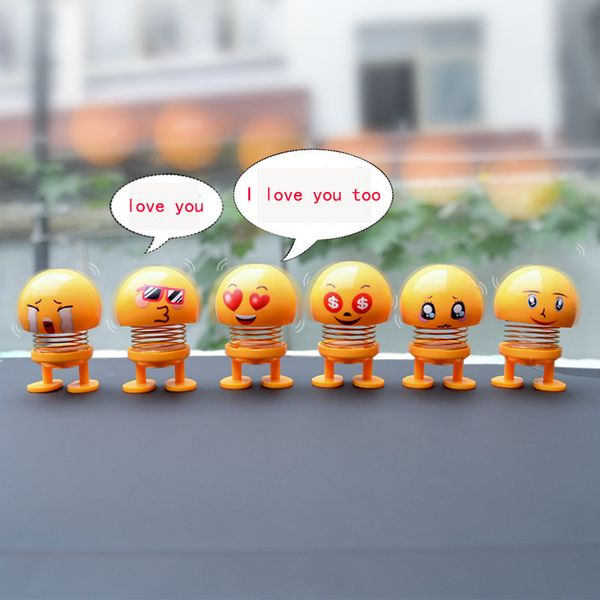

car-mounted express pack spring doll shake head auto ornaments net red lovely creative car interior doll tremble