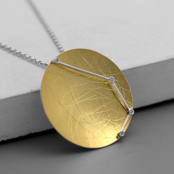

inature 925 sterling silver 12 constellation pendant necklace zodiac sign necklaces for women gifts