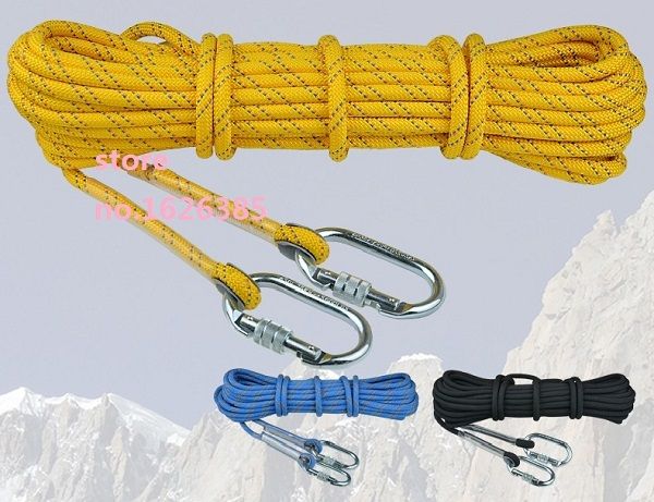 

20--30m 10.5mm 2700kg ce quality fast descend static rope aerial work safety insurance sport harness, outdoor wire rope