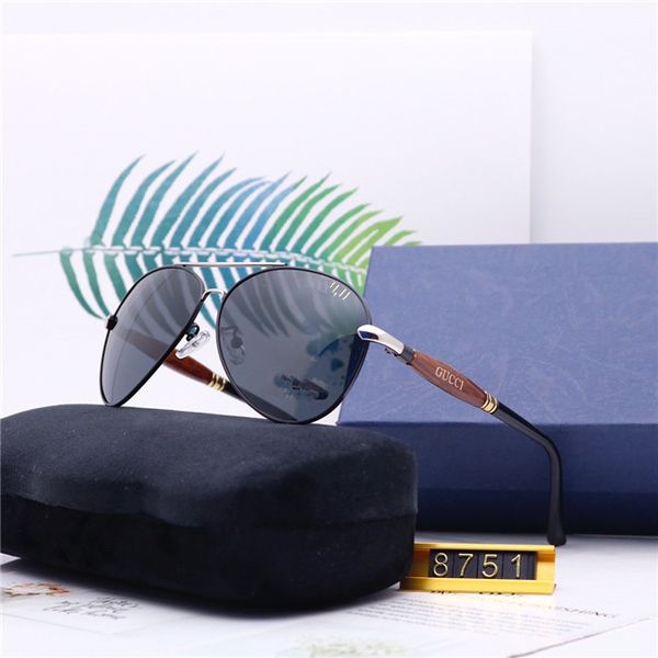 

классический подход, солнцезащитные очки для мужчин очки кадр позолоченный рама мужчины бренд дизайнер солнечные очки uv400 1г 1г гг, Black