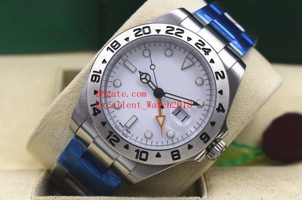 

2 colour quality mens watches 42 mm 216570 stainless steel asia 2813 movement automatic mens watch watches christmas gift, Slivery;brown