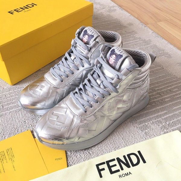 

explosion style high-shoes womenss tide hip-hop increase popular womenss shoes new silver leather casual fashion shoes sneakers 233, Black